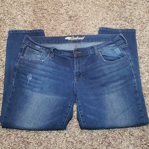 Old Navy Boyfriend Cropped Jeans 12